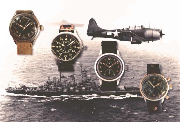 Relojes militares de la II Guerra Mundial